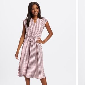 Draper James Gingham Keyhole Dress